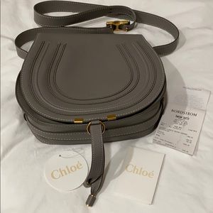 Authentic Chloé Marcie Medium Crossbody - Like New